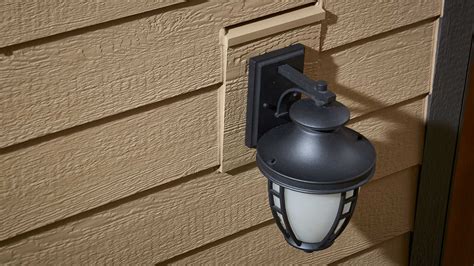 light box for metal siding|mount outside light to siding.